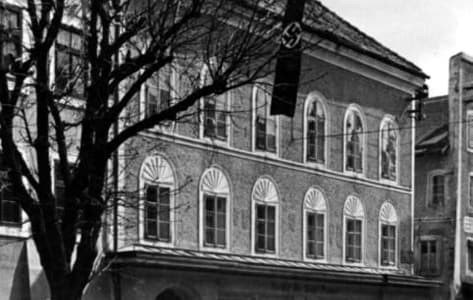 La casa donde nació Adolf Hitler en Braunau am Inn