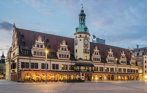 El ayuntamiento viejo de Leipzig