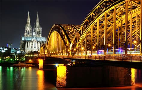 La catedral de Colonia y el Rin