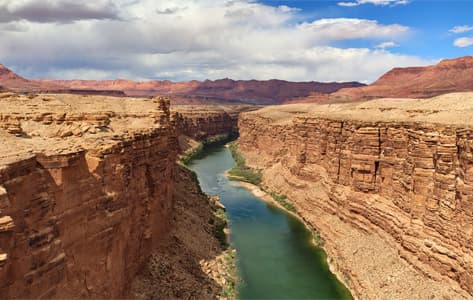 El precioso Marble Canyon del río Colorado