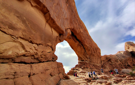 En pocos años, el parque nacional Arches se ha popularizado mucho