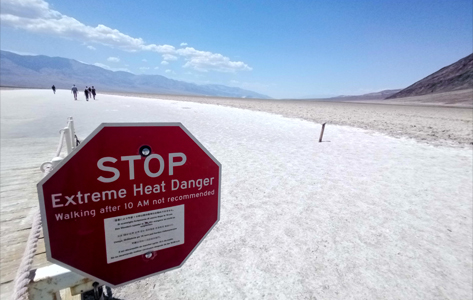 Visitaremos sitios tan extremos como el  Valle de la Muerte